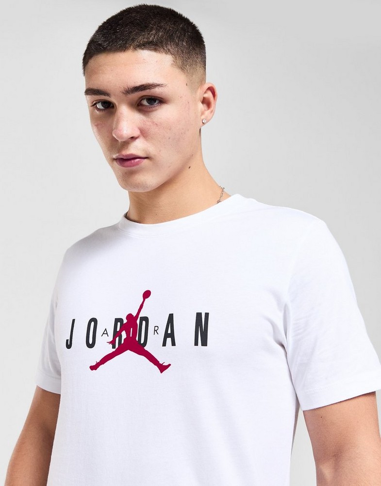 Чоловічі футболки JORDAN ФУТБОЛКА M J JDN AIR STRETCH SS CREW HQ1893-100 Білий