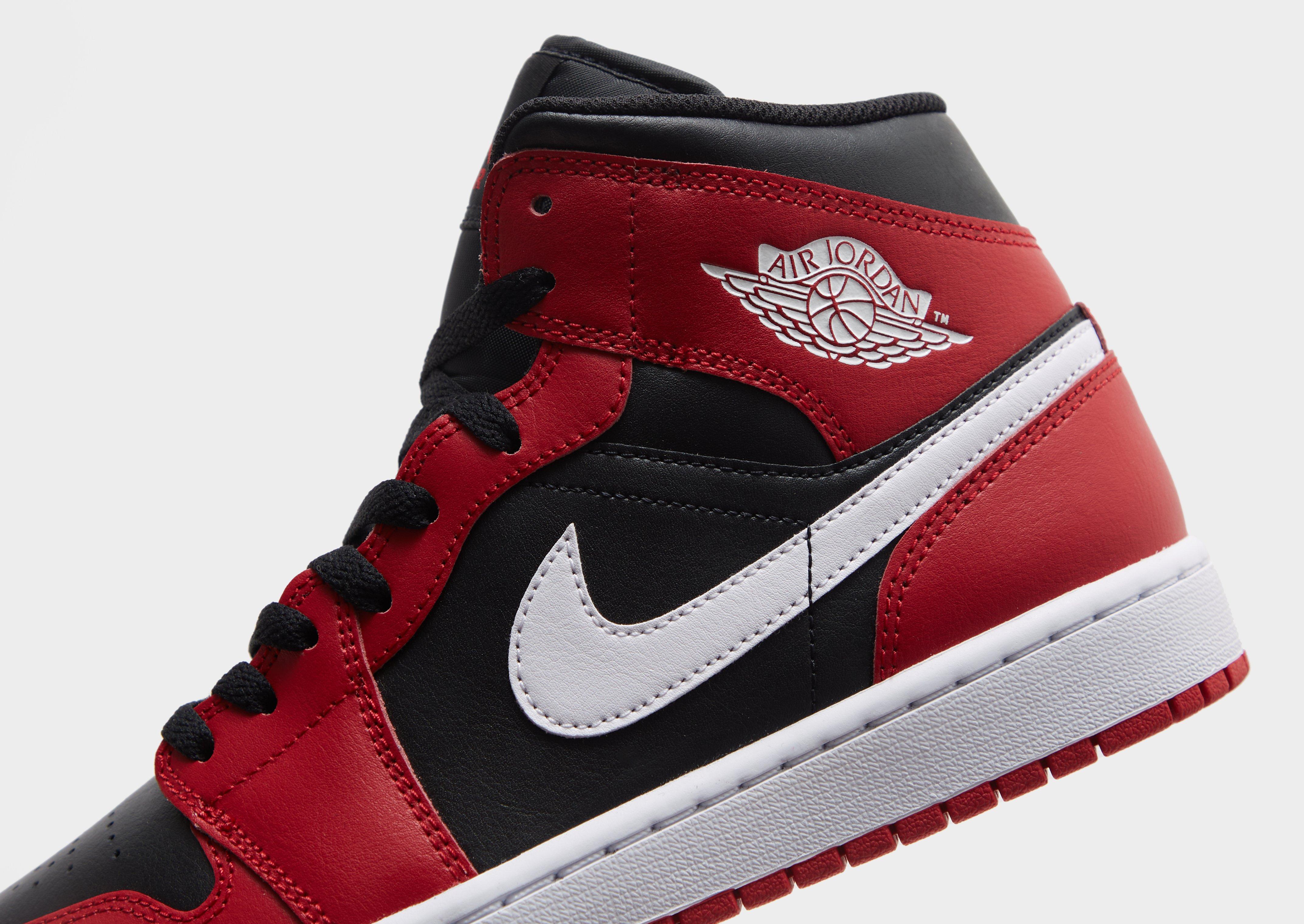 AIR JORDAN 1 MID DQ8426-061 | kolor Czerwony ▷ Męskie Buty w JD