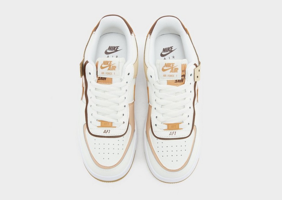 Жіночі кросівки NIKE AIR FORCE 1 SHADOW  DZ1847-106 Бежевий