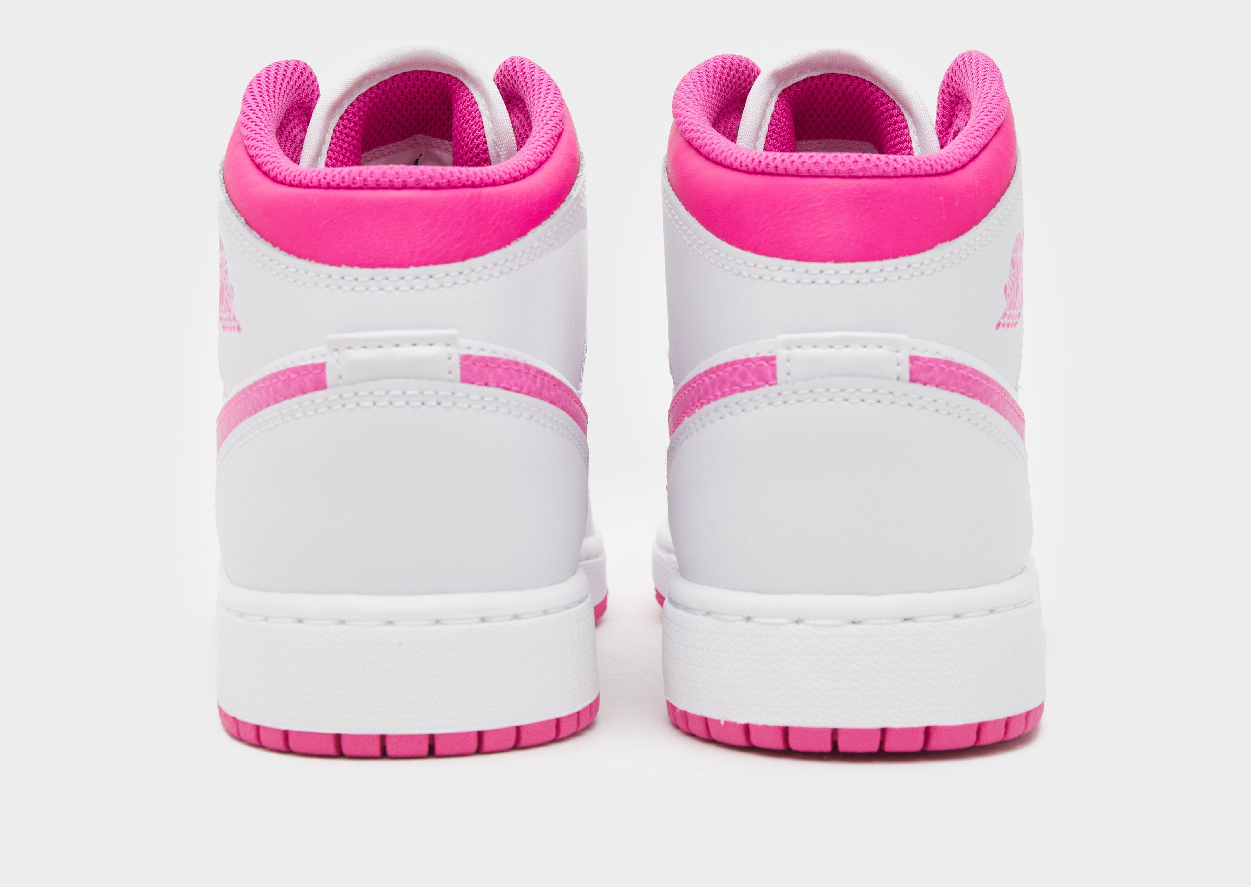 Adidași pentru copii AIR JORDAN 1 MID FUND GG FD8780-500 Roz