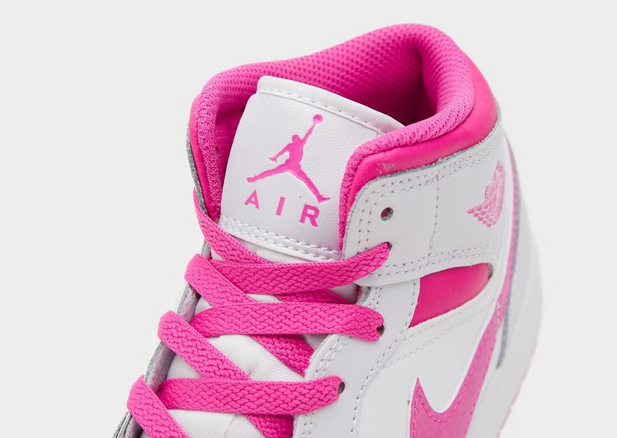 Gyerek sneakers AIR JORDAN 1 MID FUND GG FD8780-500 Rózsaszín