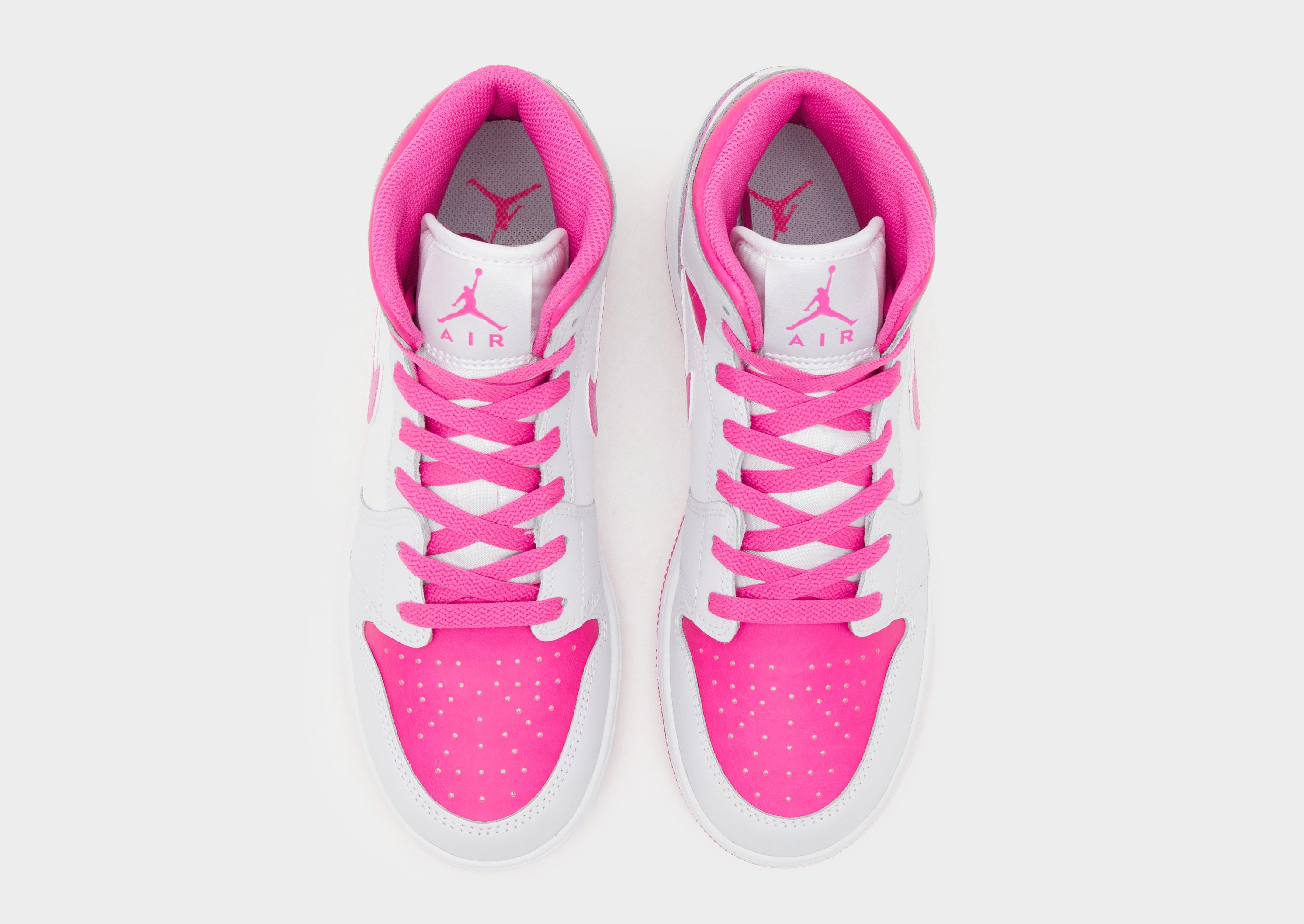 Adidași pentru copii AIR JORDAN 1 MID FUND GG FD8780-500 Roz