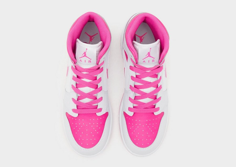 Gyerek sneakers AIR JORDAN 1 MID FUND GG FD8780-500 Rózsaszín