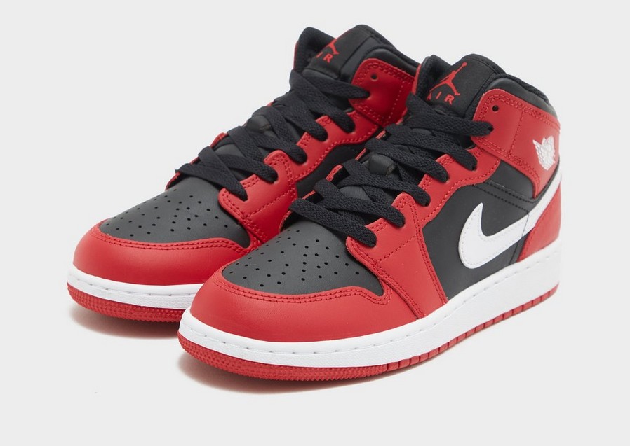 Дитячі кросівки AIR JORDAN 1 MID BG DQ8423-061 Червоний