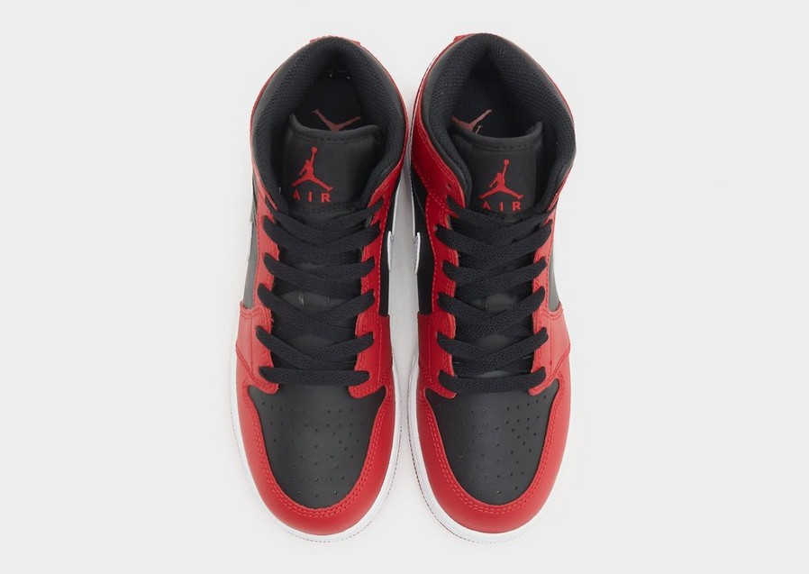 Дитячі кросівки AIR JORDAN 1 MID BG DQ8423-061 Червоний