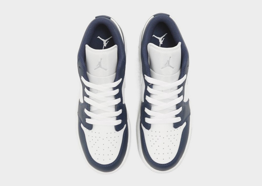Дитячі кросівки AIR JORDAN 1 LOW BG  553560-141 Темно-синій