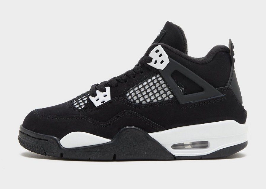 Adidași pentru copii AIR JORDAN 4 RETRO RMSTD BG FQ8213-001 Negru