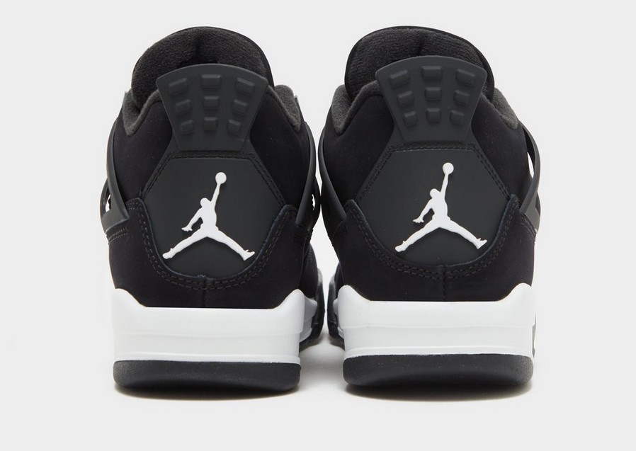 Adidași pentru copii AIR JORDAN 4 RETRO RMSTD BG FQ8213-001 Negru