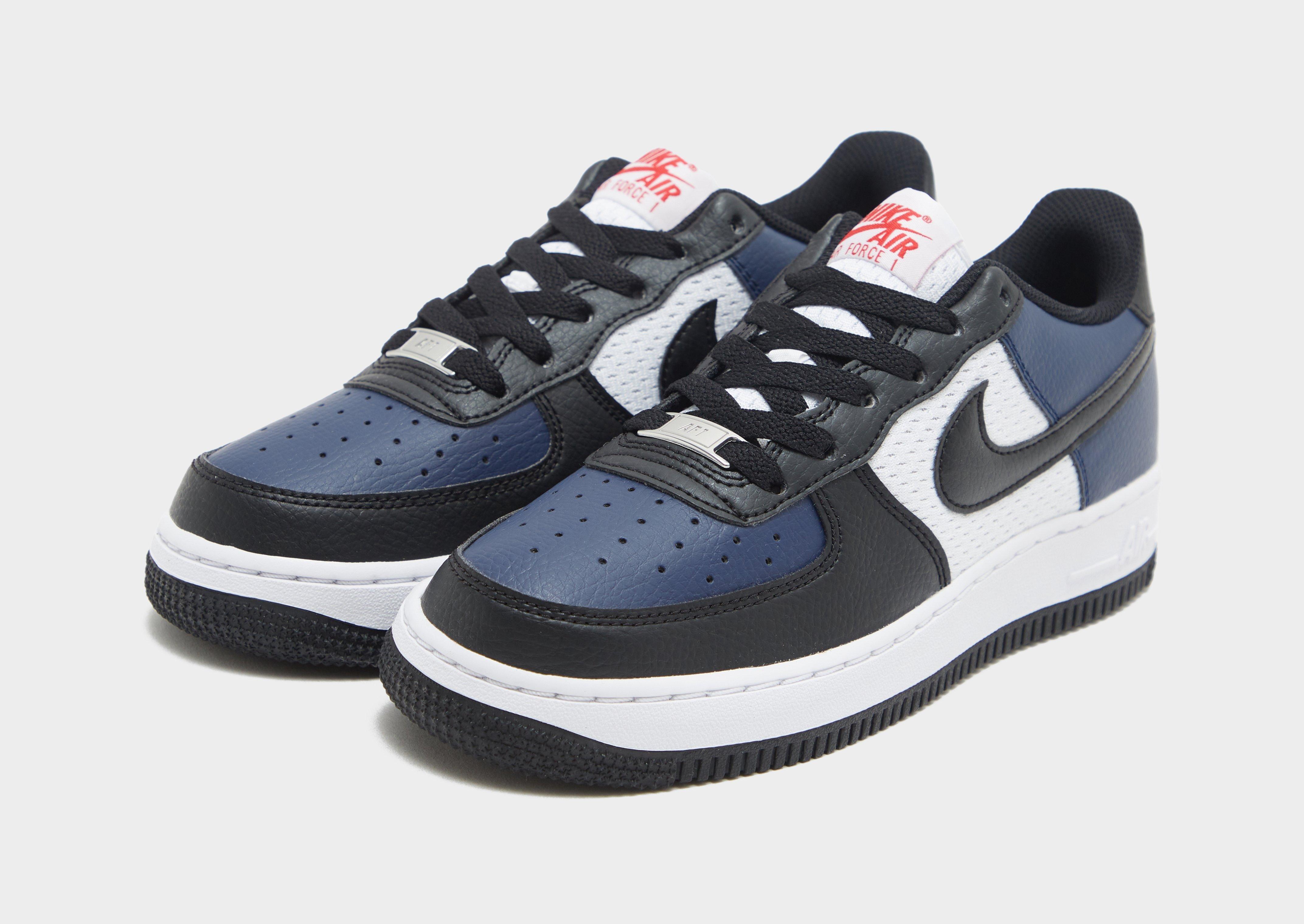 Detské tenisky NIKE AIR FORCE 1 GS HT HJ9201-400 Tmavě modrá