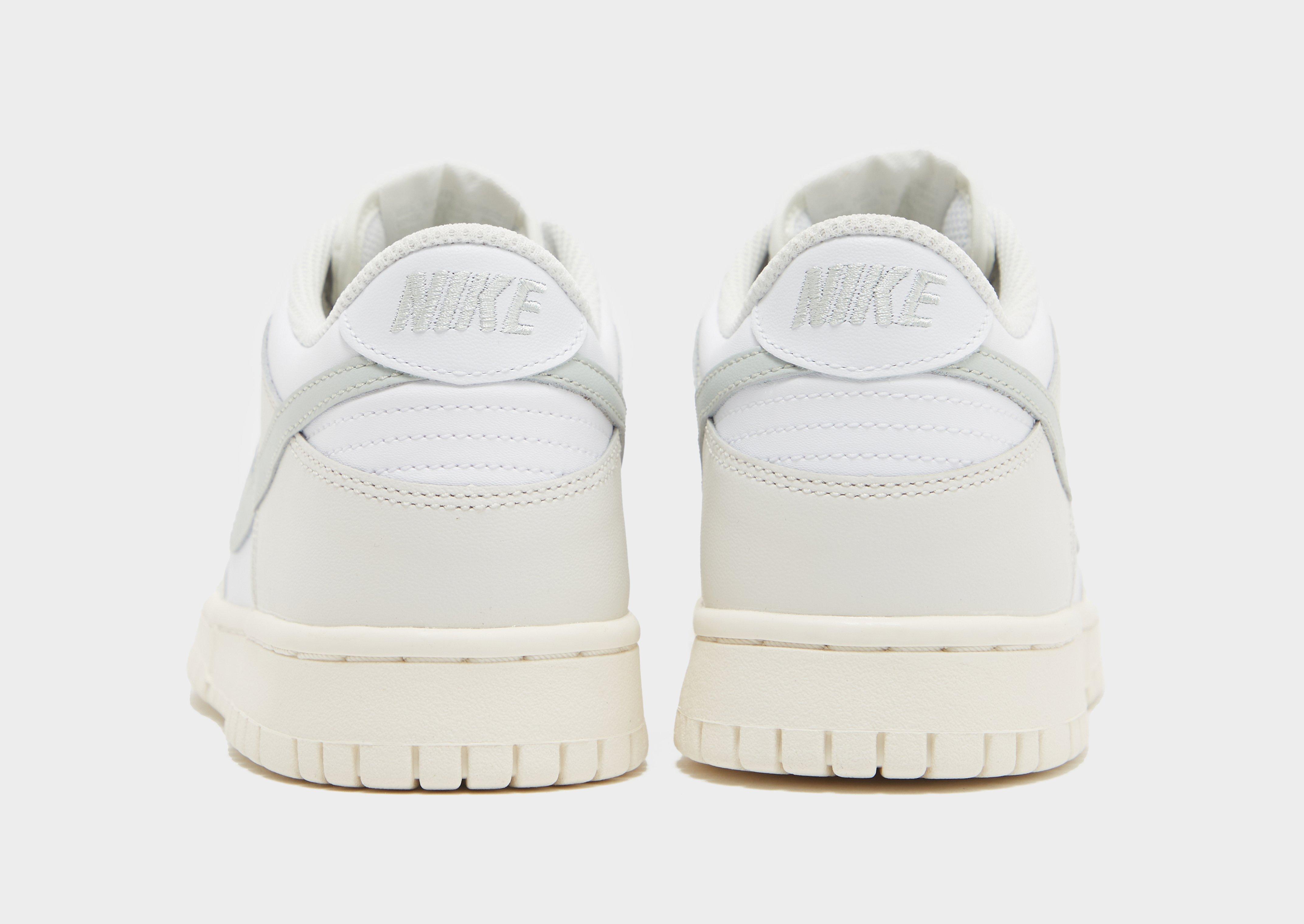 Buty sneakersy dla dzieci NIKE DUNK LOW BG FB9109-109 Biały