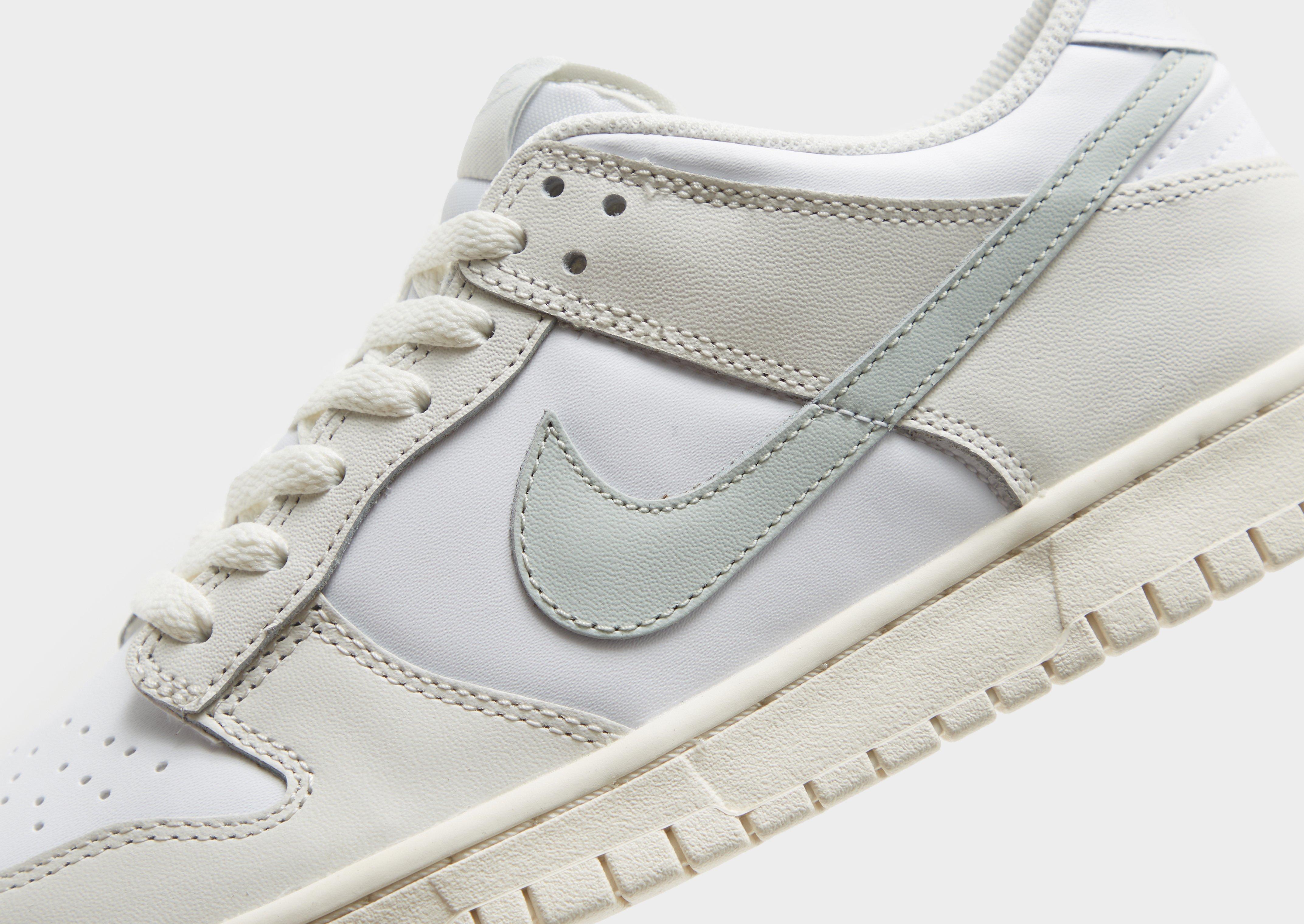 Buty sneakersy dla dzieci NIKE DUNK LOW BG FB9109-109 Biały