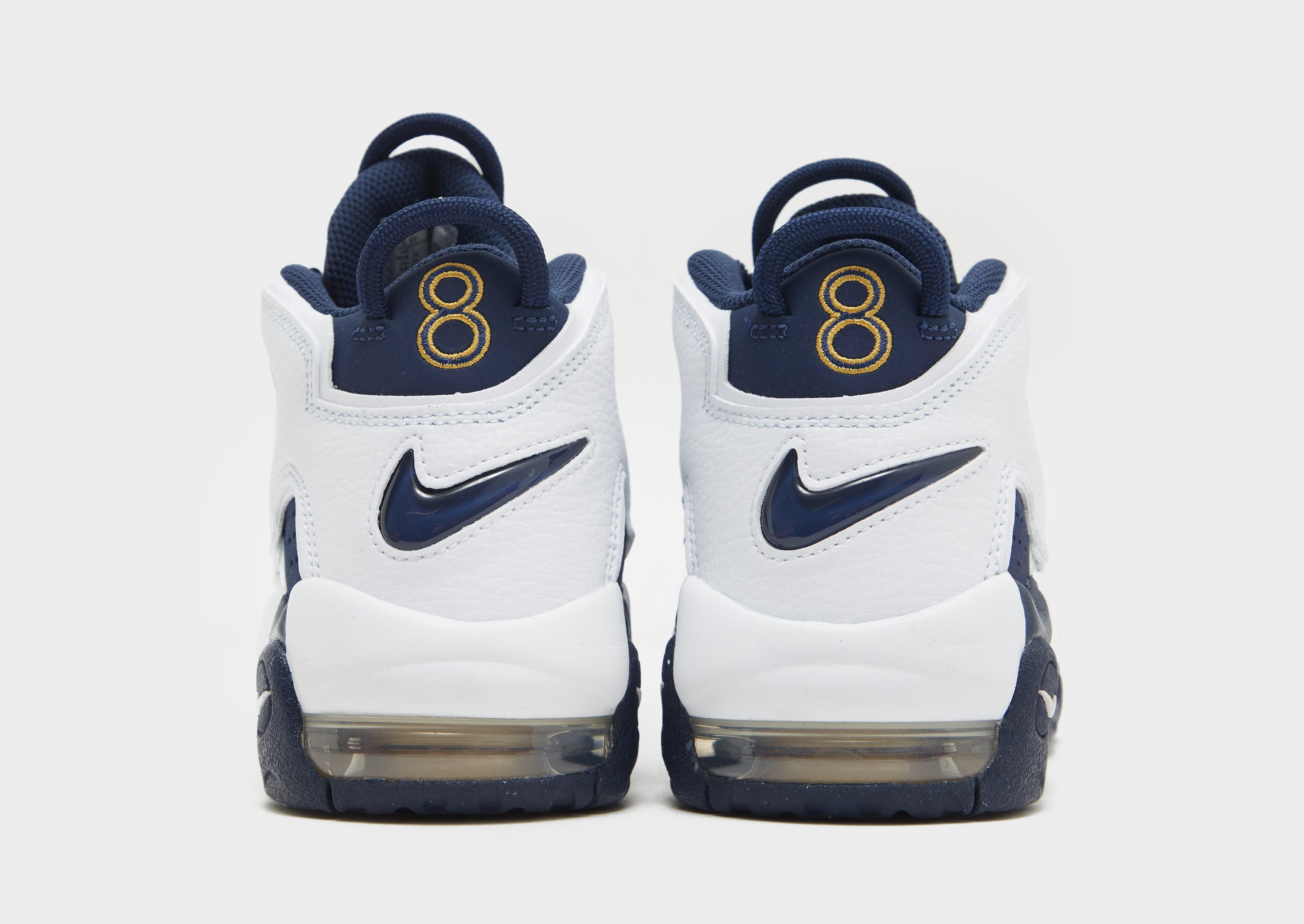 Дитячі кросівки NIKE AIR MORE UPTEMPO KI BG FV5371-100 Темно-синій