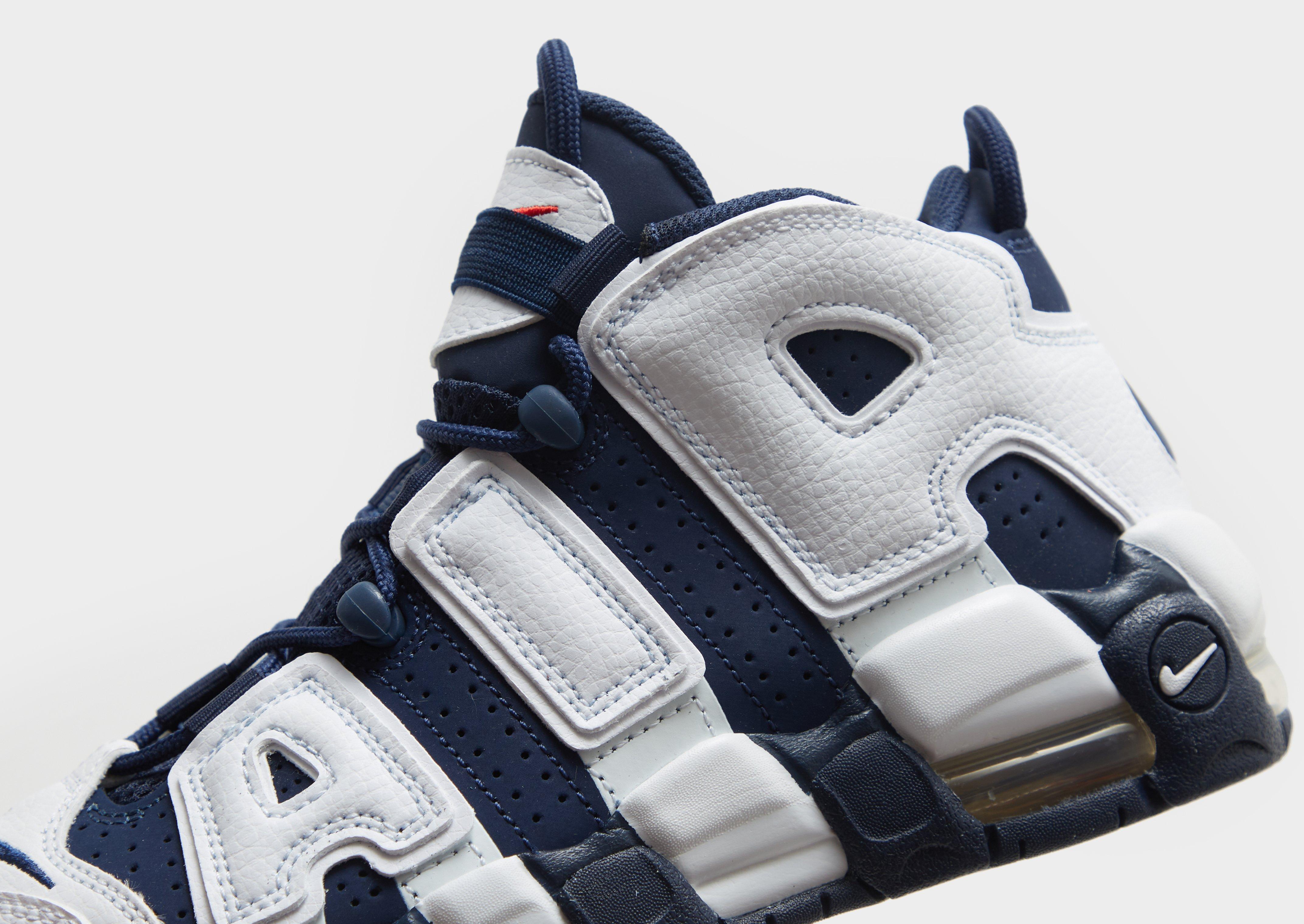 Дитячі кросівки NIKE AIR MORE UPTEMPO KI BG FV5371-100 Темно-синій