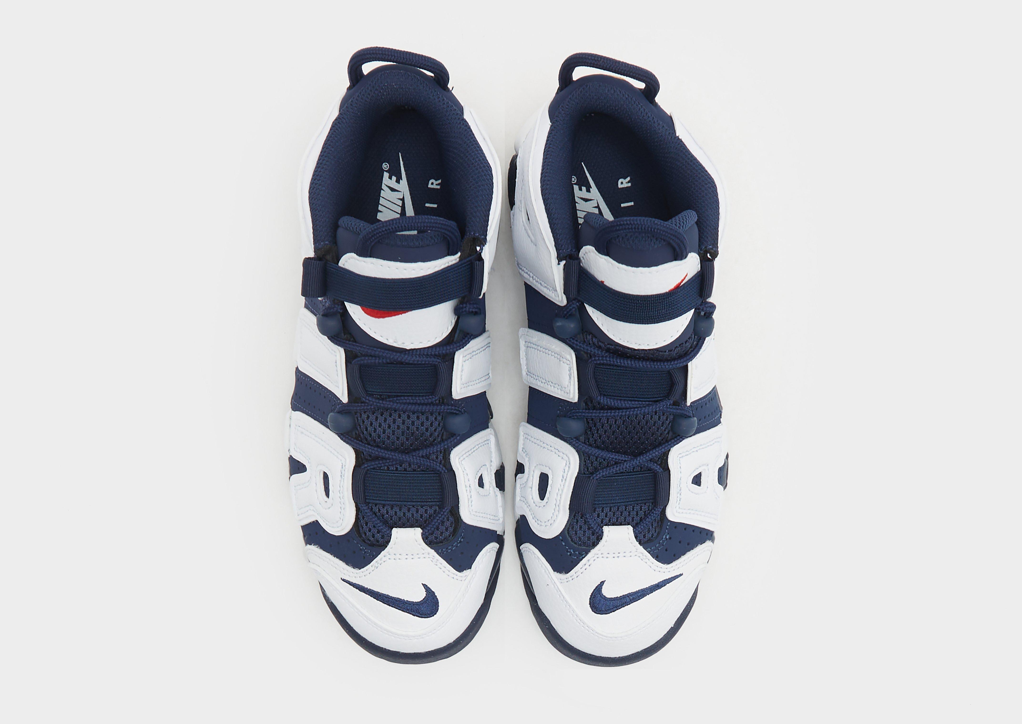 Дитячі кросівки NIKE AIR MORE UPTEMPO KI BG FV5371-100 Темно-синій