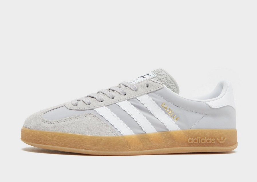 Buty sneakersy męskie ADIDAS GAZELLE INDOOR GREY 2/WH