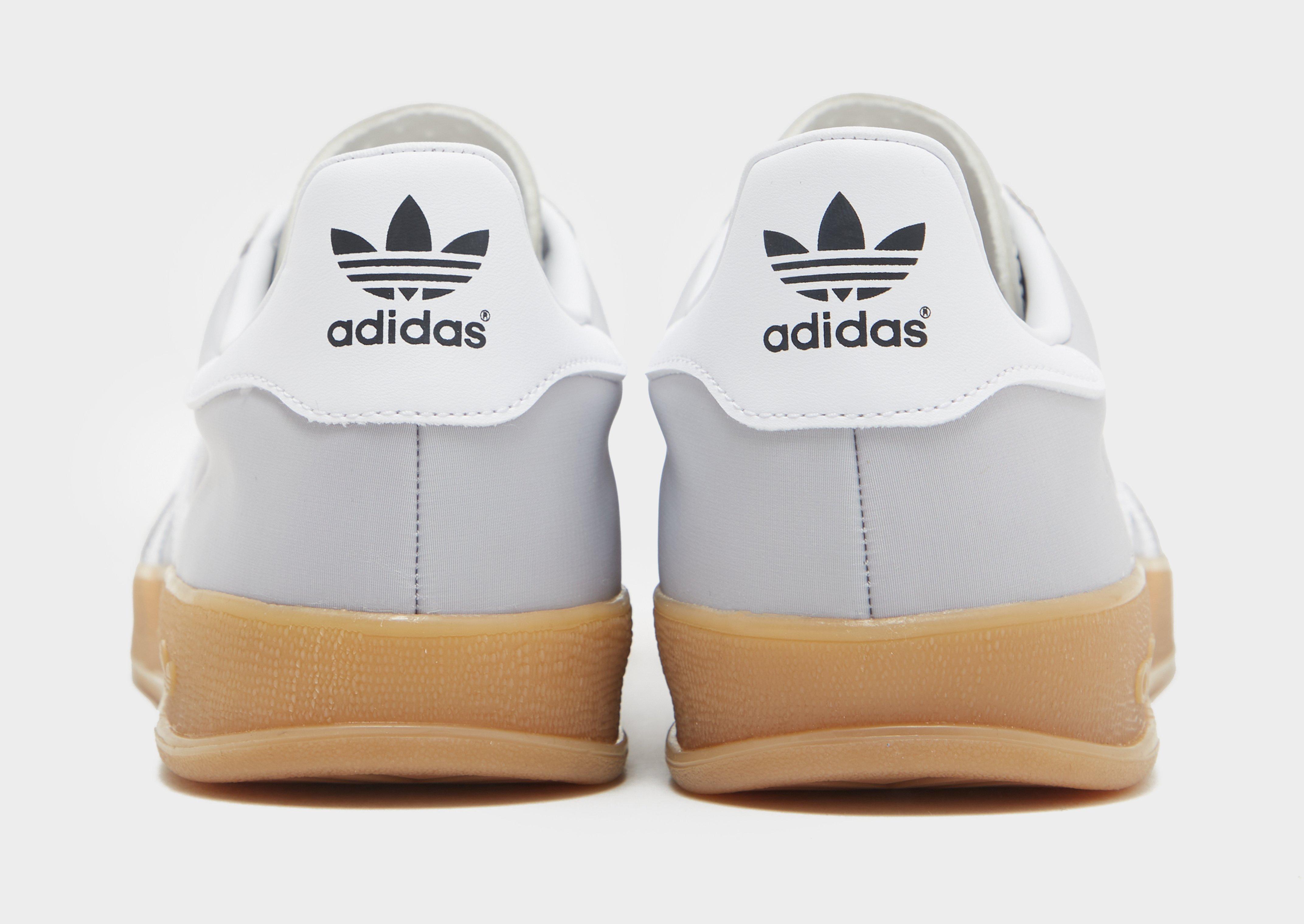 Buty sneakersy męskie ADIDAS GAZELLE INDOOR GREY 2/WH IH3822 Szary