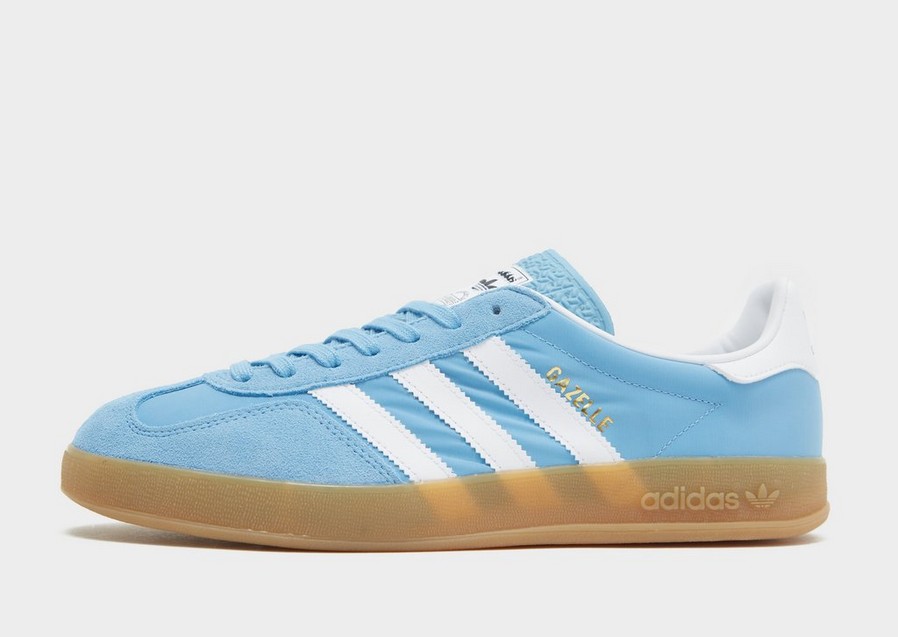 Buty sneakersy męskie ADIDAS GAZELLE INDOOR L'BL/WH