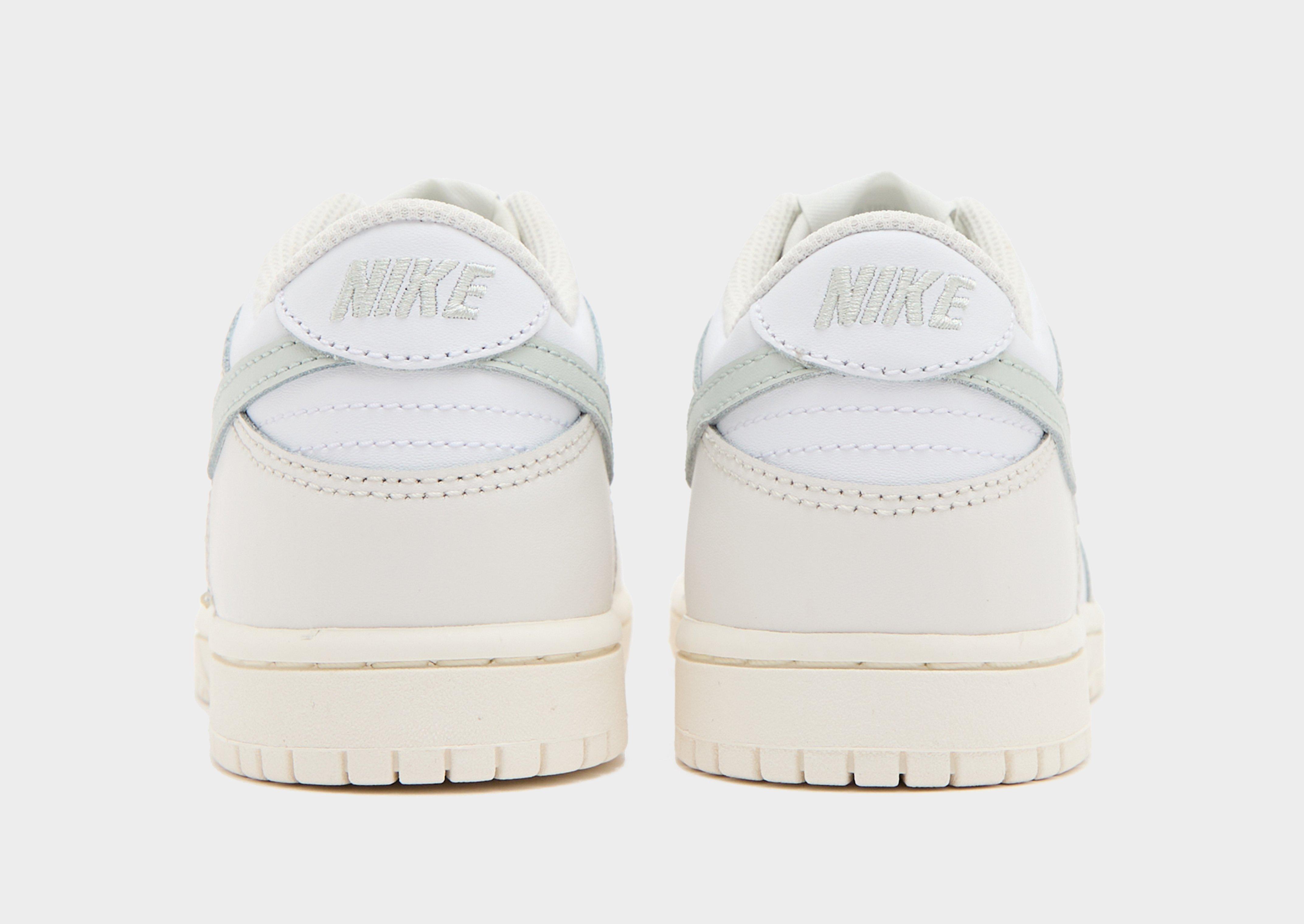 Gyerek sneakers NIKE DUNK LOW BP FB9108-109 Krém