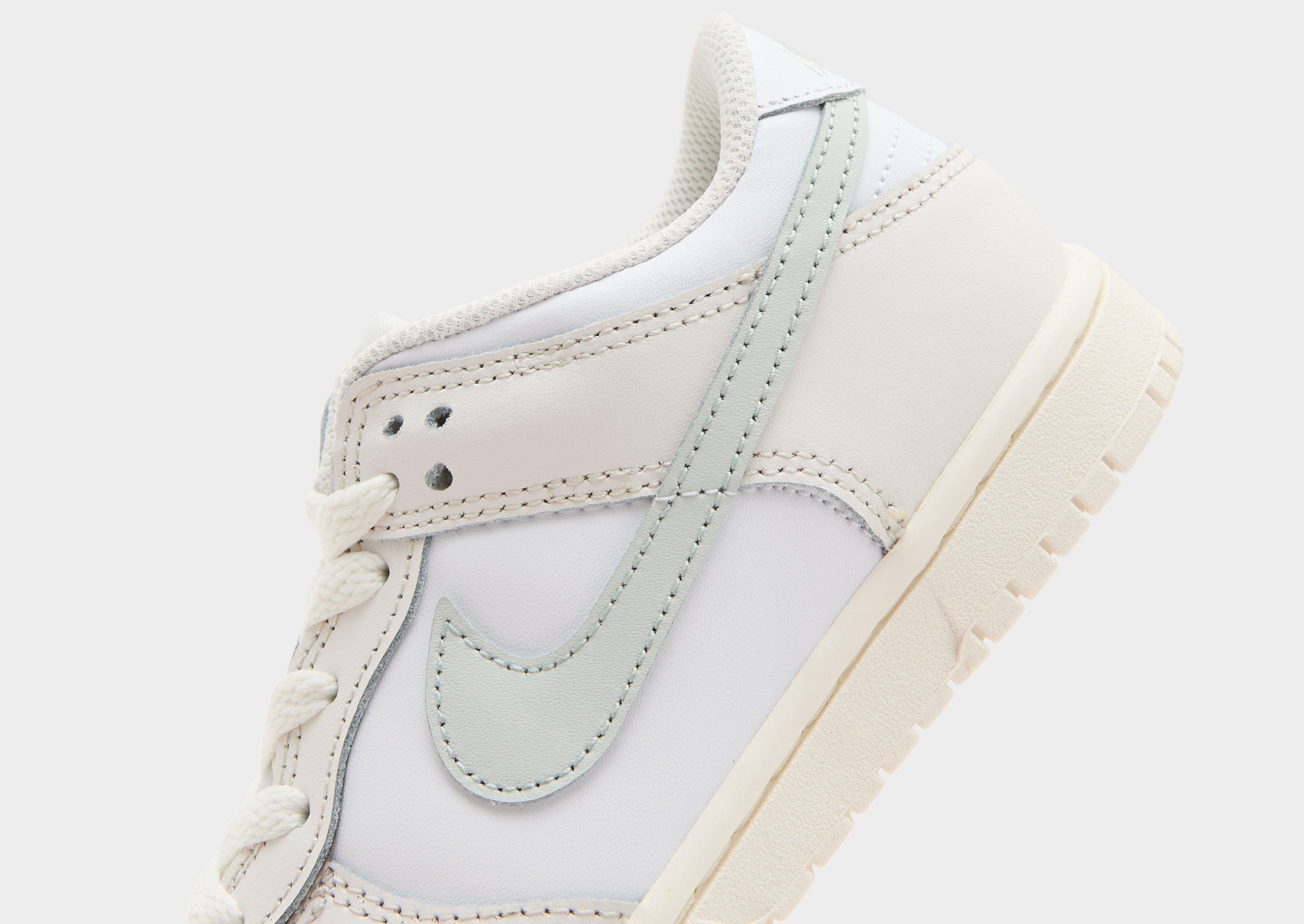 Gyerek sneakers NIKE DUNK LOW BP FB9108-109 Krém