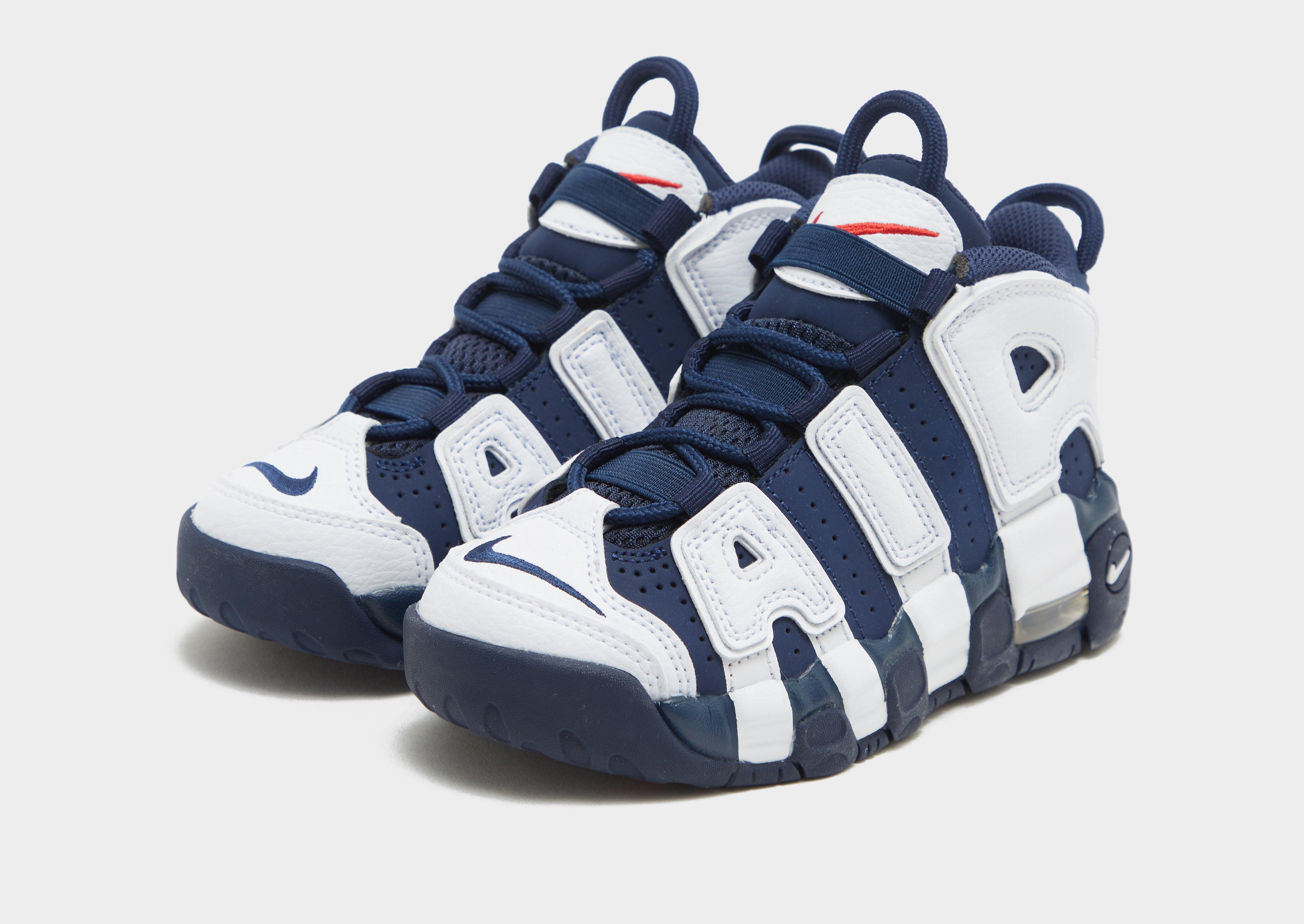 Kedai vaikams NIKE AIR MORE UPTEMPO KI BP FV5372-100 Tamsiai mėlyna