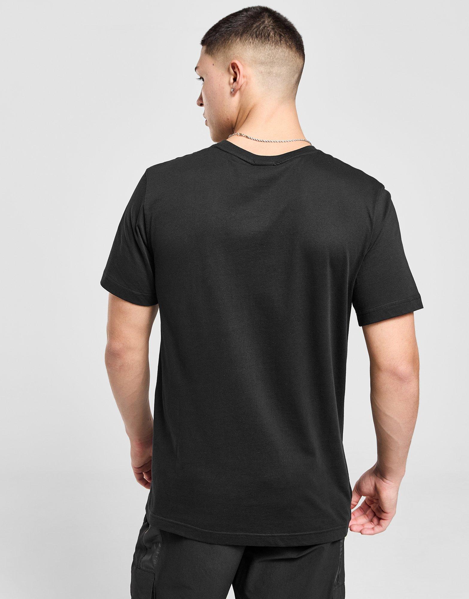 Koszulka, t-shirt męski NIKE T-SHIRT M NSW AIR MAX SS TEE HF6597-010 Czarny