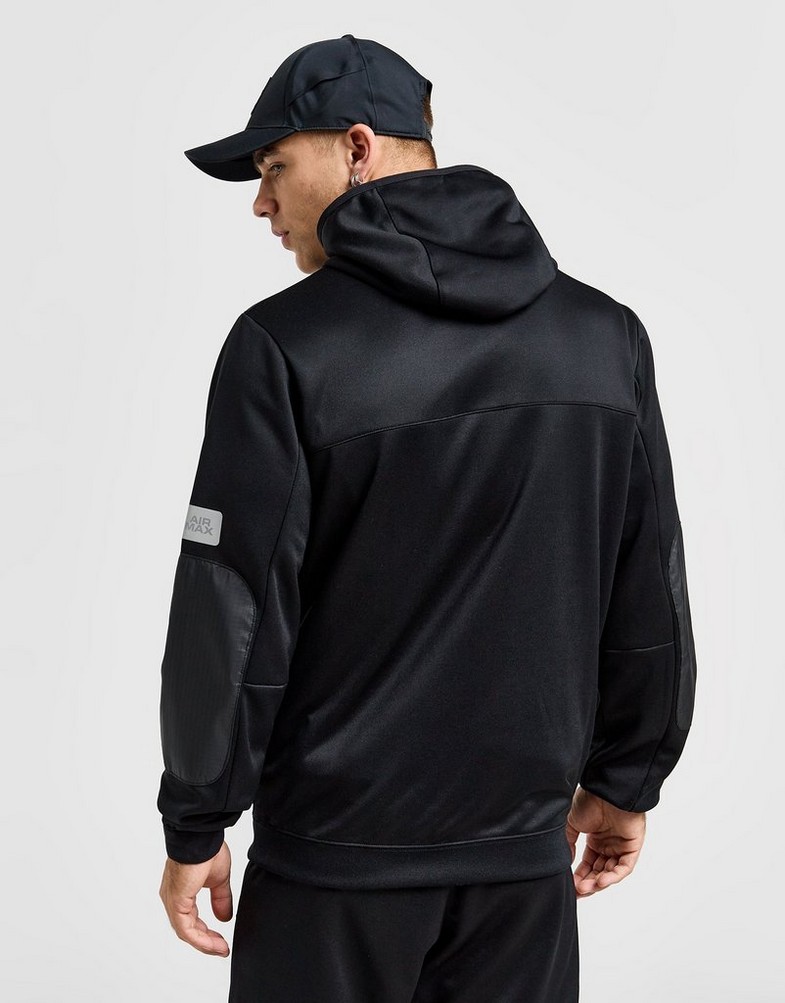 Чоловічі кофти NIKE КОФТА НА БЛИСКАВЦІ З   КАПЮШОНОМ M NSW AIR MAX PK HF6598-010 Чорний