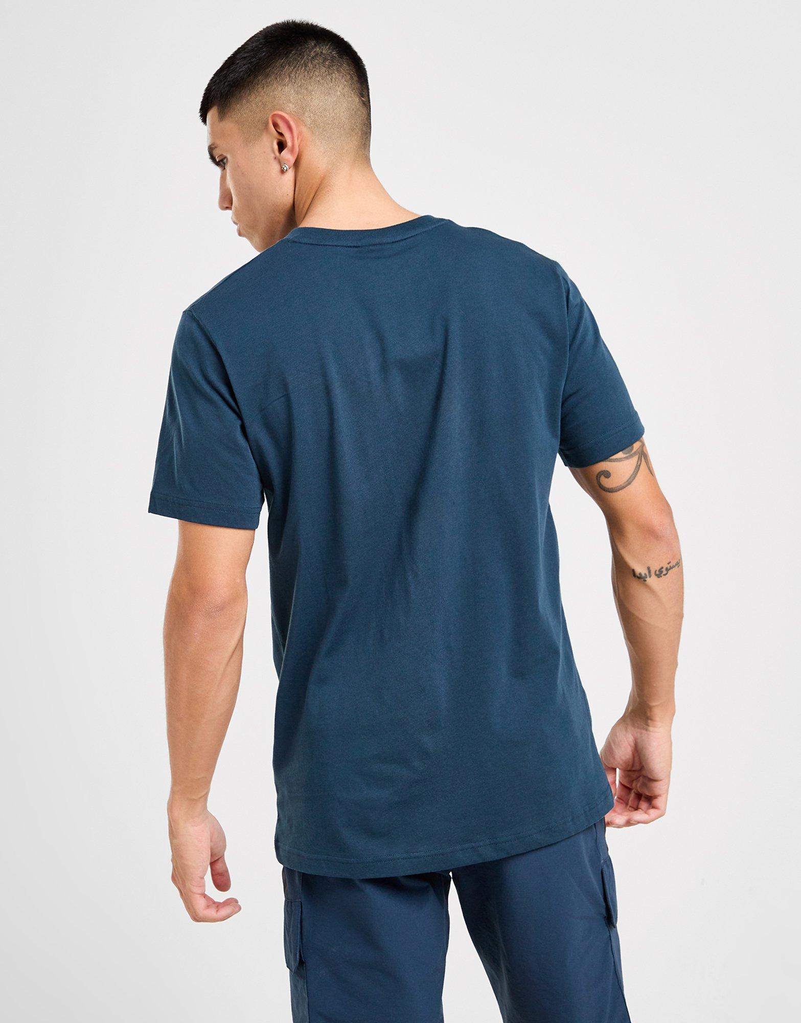 Vyriški marškiniai NIKE MARŠKINĖLIAI M NSW AIR MAX SS TEE HF6597-478 Tamsiai mėlyna