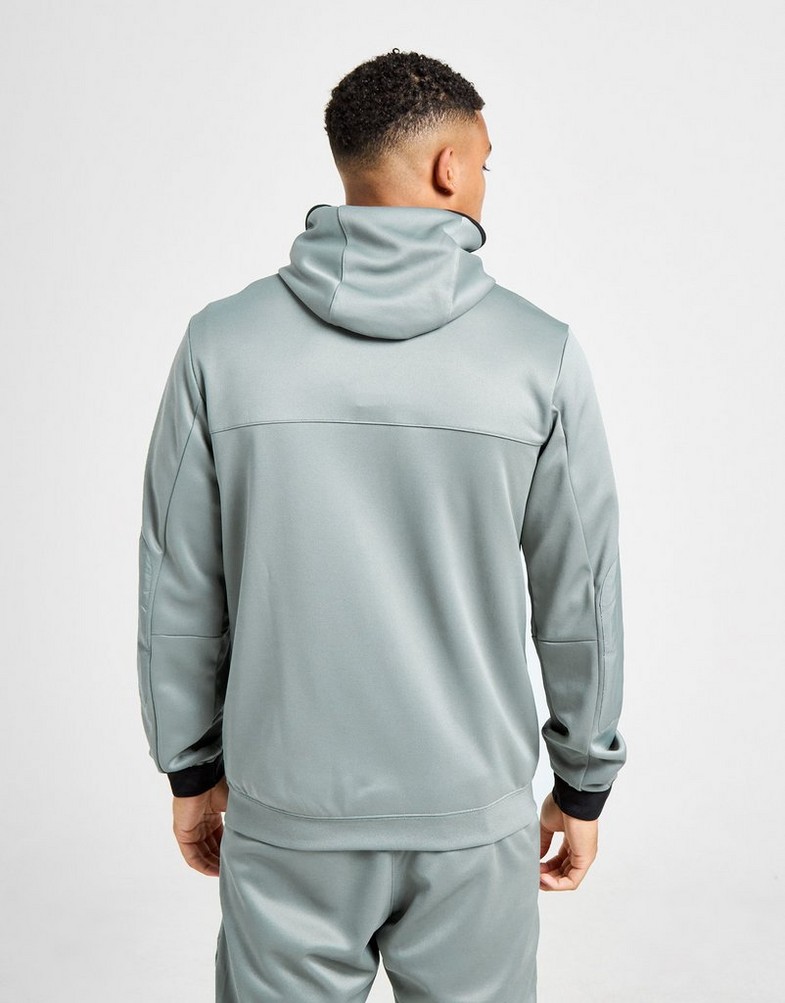 Férfi pulóverek NIKE PULÓVER KAPUCNIS M NSW AIR MAX PK FZ HOODIE SWEATSHIRT HF6598-053 Szürke