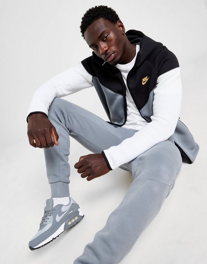 Чоловічі кофти NIKE КОФТА M NK TCH FLEECE FZ WR HOODIE FZ4709-011 Різнокольоровий