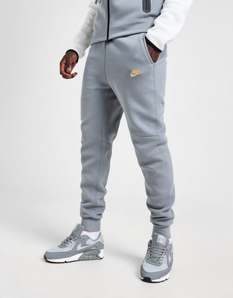 Vyriškos kelnės NIKE KELNĖS M NK TCH FLEECE JGGR FZ4710-065 Pilka