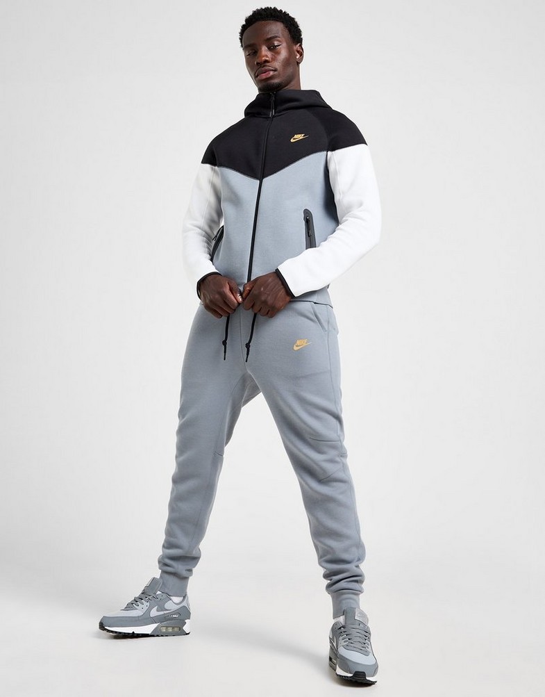 Vyriškos kelnės NIKE KELNĖS M NK TCH FLEECE JGGR FZ4710-065 Pilka