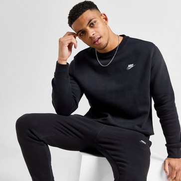 Bluză pentru bărbați NIKE BLUZĂ M NSW CLUB DT CREW BB