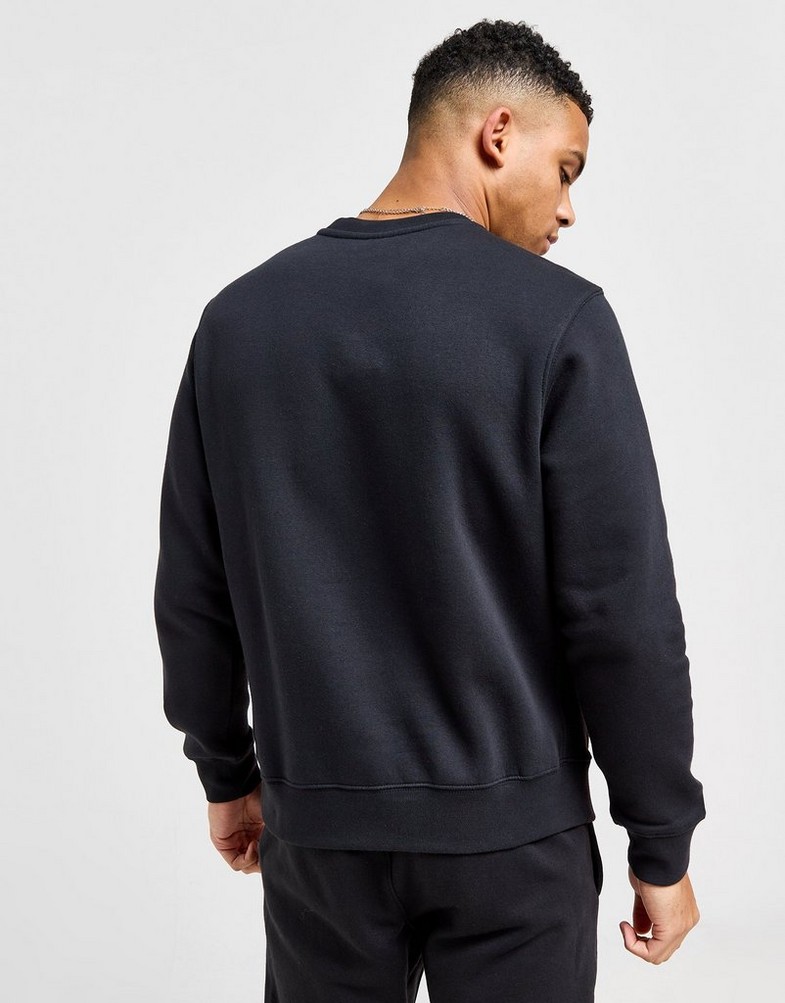 Чоловічі кофти NIKE КОФТА M NSW CLUB DT CREW BB DQ8383-013 Чорний