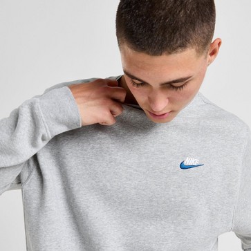 Bluză pentru bărbați NIKE BLUZĂ M NSW CLUB DT CREW BB
