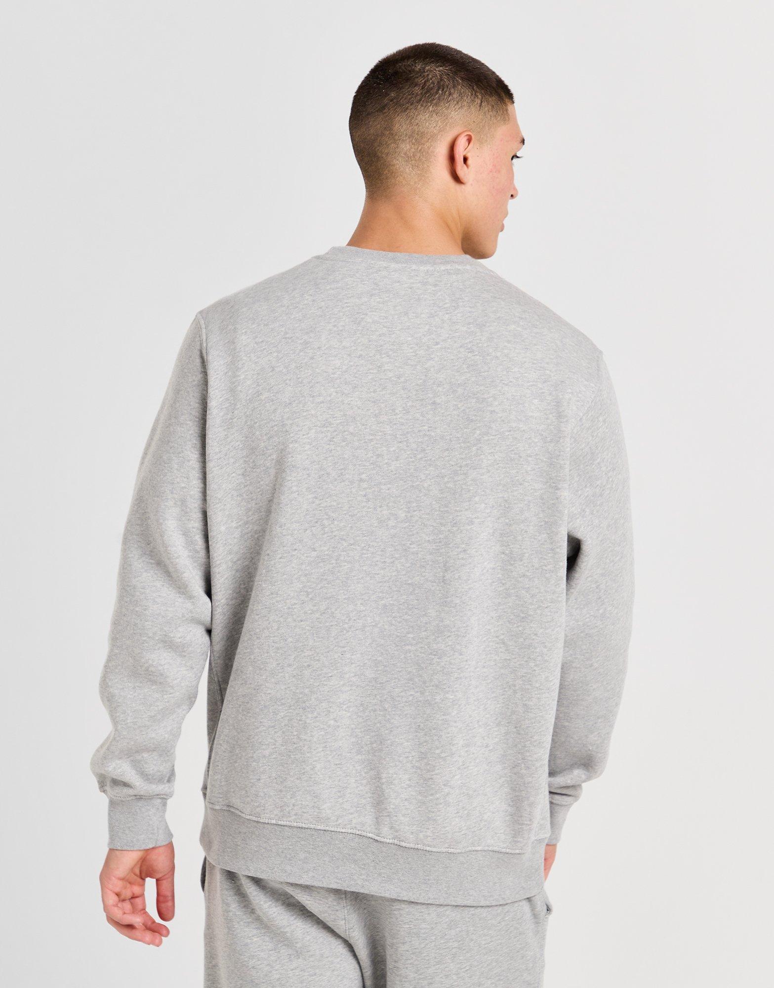 Férfi pulóverek NIKE PULÓVER M NSW CLUB DT CREW BB DQ8383-066 Szürke