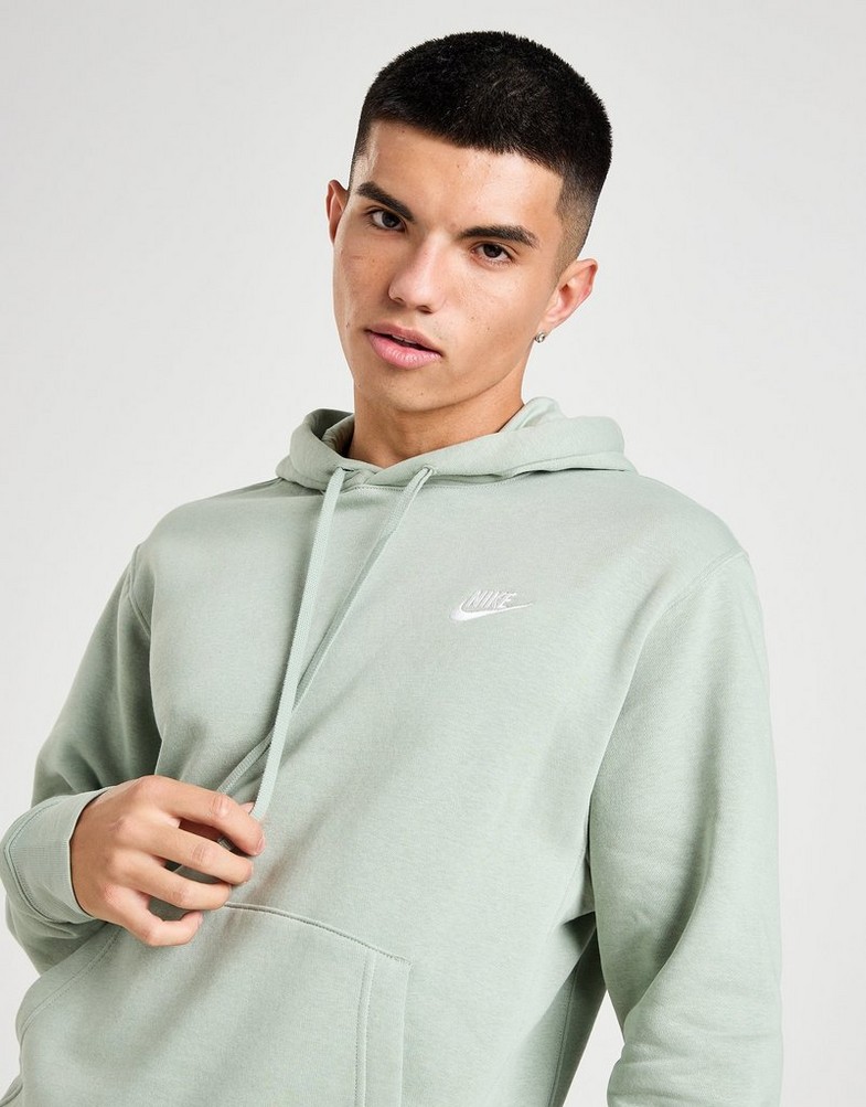 Férfi pulóverek NIKE PULÓVER M NSW CLUB HOODIE PO BB BV2654-371 Mentaszínű