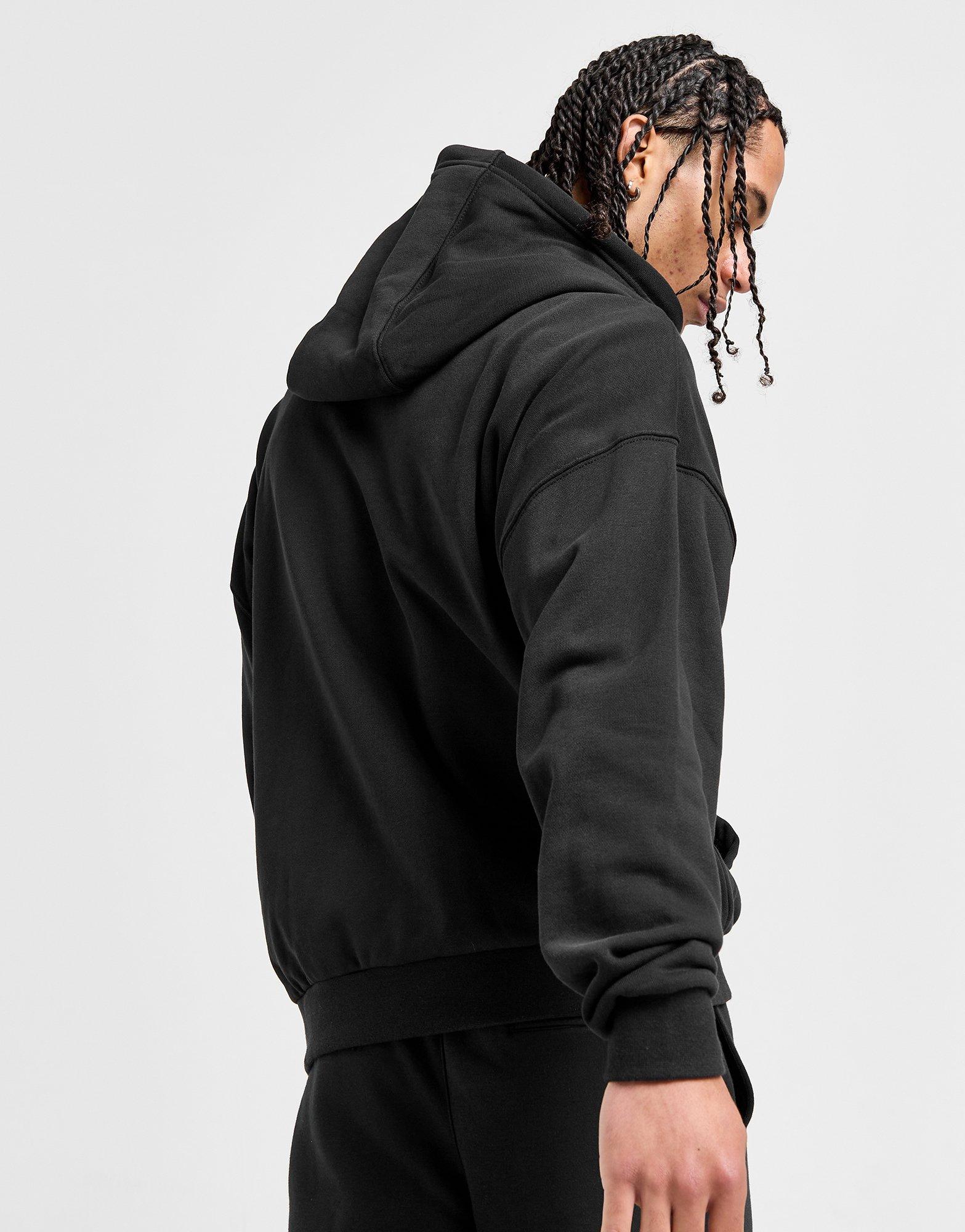 Мъжка блуза NIKE СУИТЧЪР С КАЧУЛКА M NK CLUB FT OVERSIZED PO HJ1816-010 Черен