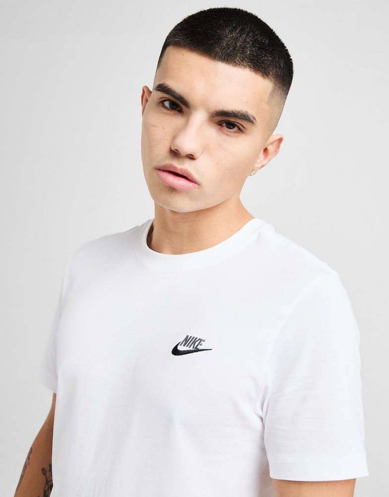Vyriški marškiniai NIKE MARŠKINĖLIAI M NSW CLUB DT TEE FD1184-101 Balta