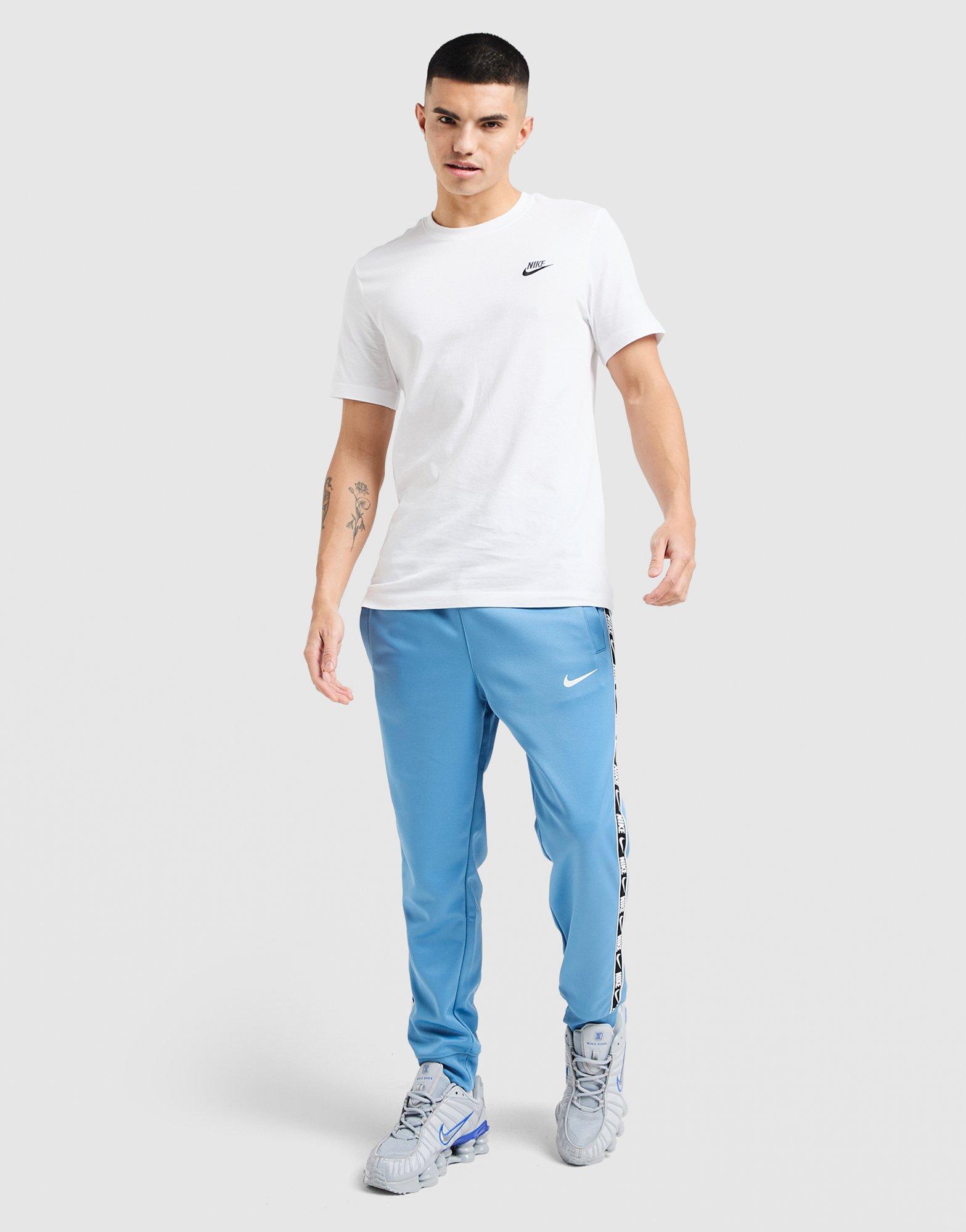 Koszulka, t-shirt męski NIKE T-SHIRT M NSW CLUB DT TEE FD1184-101 Biały