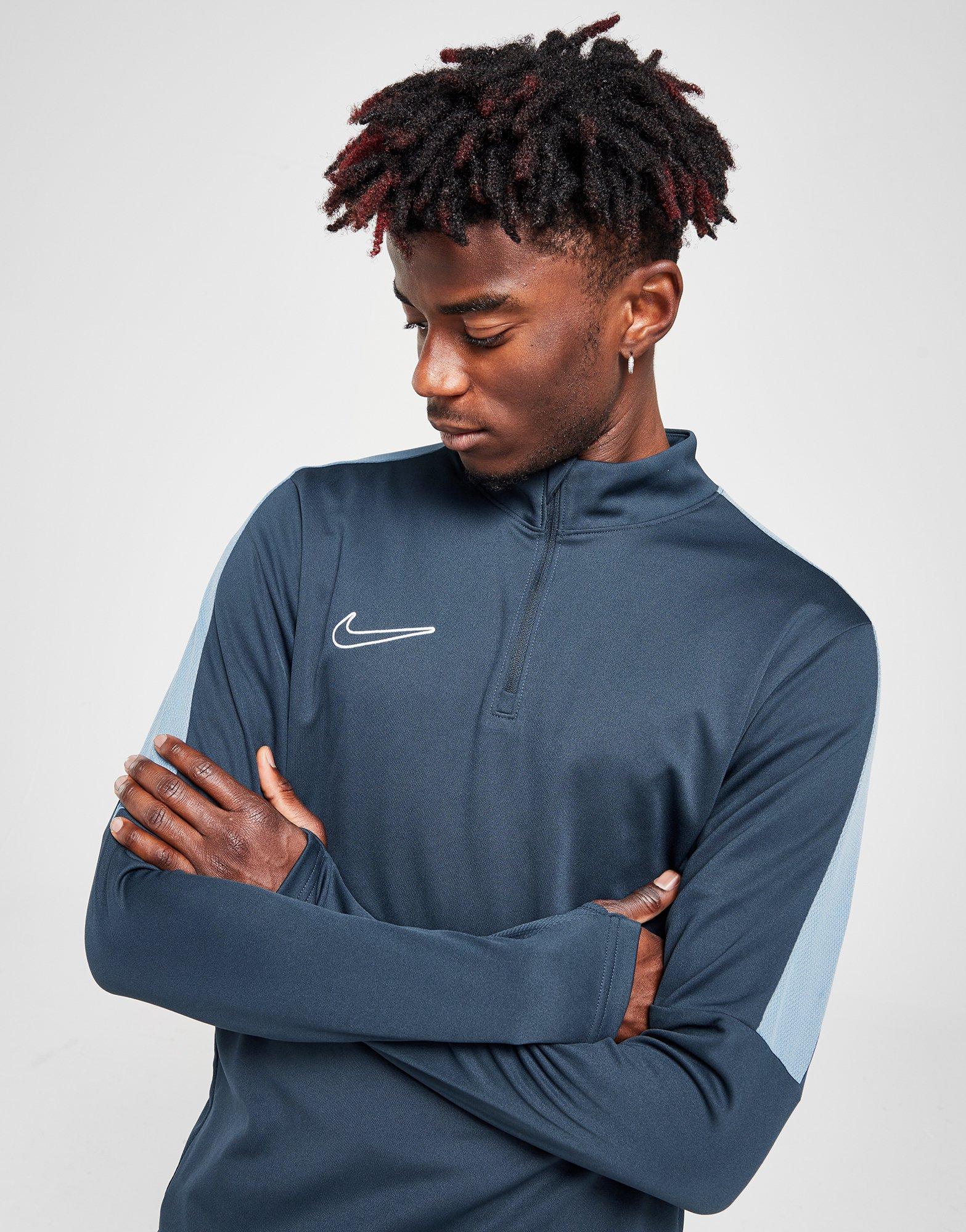 Bluza męska NIKE BLUZA M NK DF ACD23 DRIL TOP BR DX4294-478 Niebieski