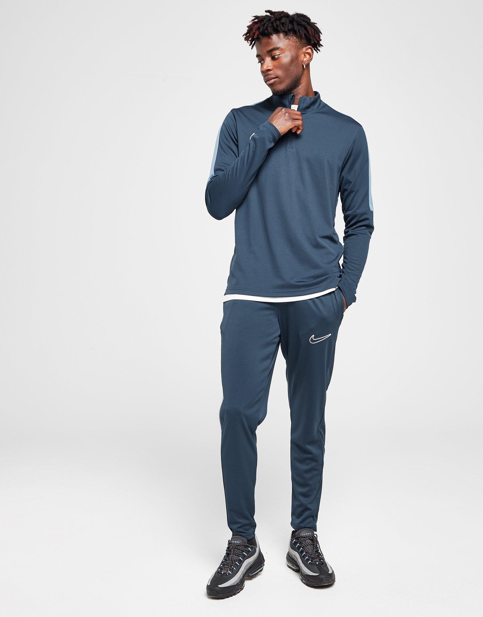 Bluza męska NIKE BLUZA M NK DF ACD23 DRIL TOP BR DX4294-478 Niebieski