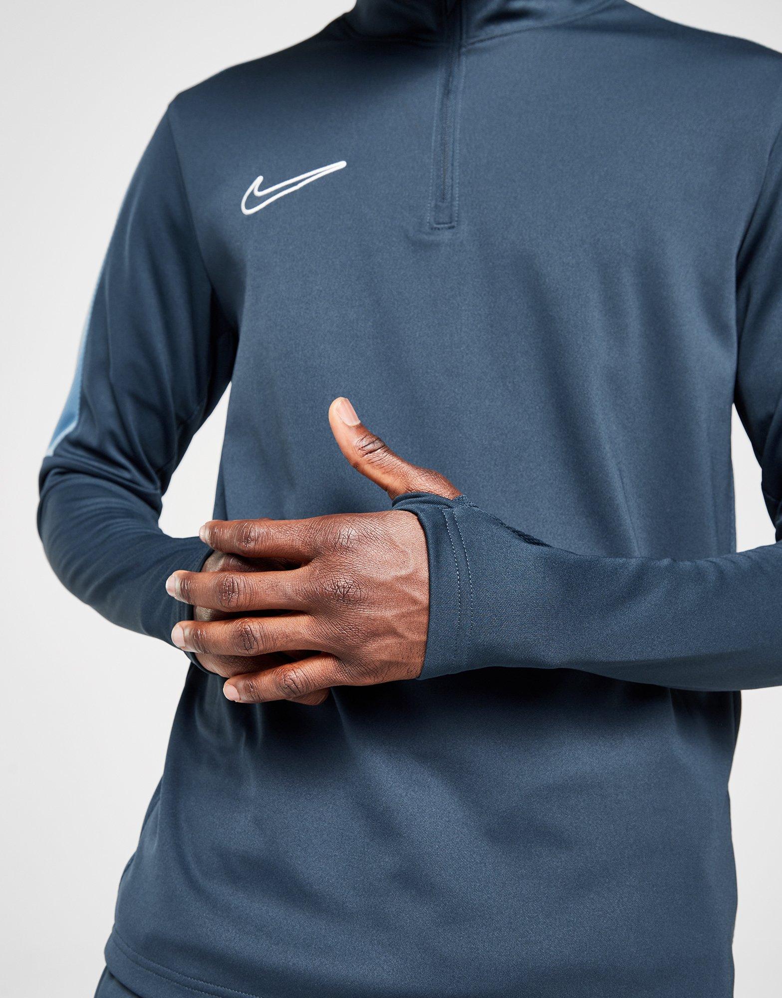 Bluza męska NIKE BLUZA M NK DF ACD23 DRIL TOP BR DX4294-478 Niebieski