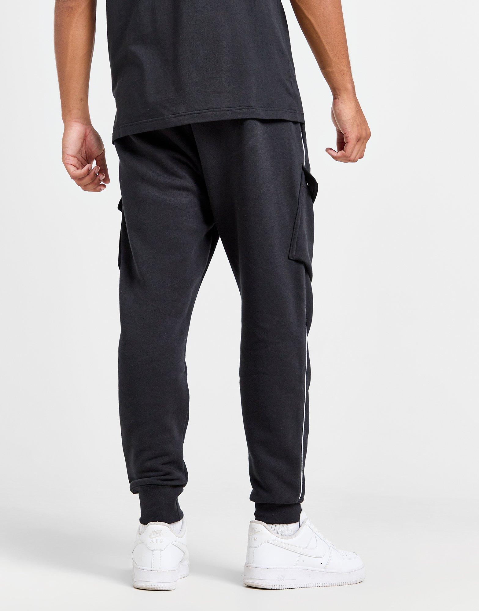 Vyriškos kelnės NIKE KELNĖS M NSW SW AIR CARGO PANT FLC BB HM0180-010 Juoda