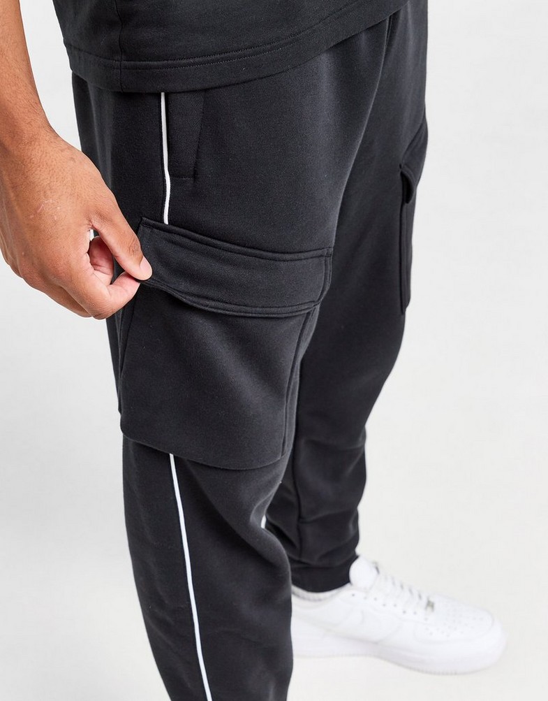 NIKE NADRÁG M NSW SW AIR CARGO PANT FLC BB HM0180-010 Fekete