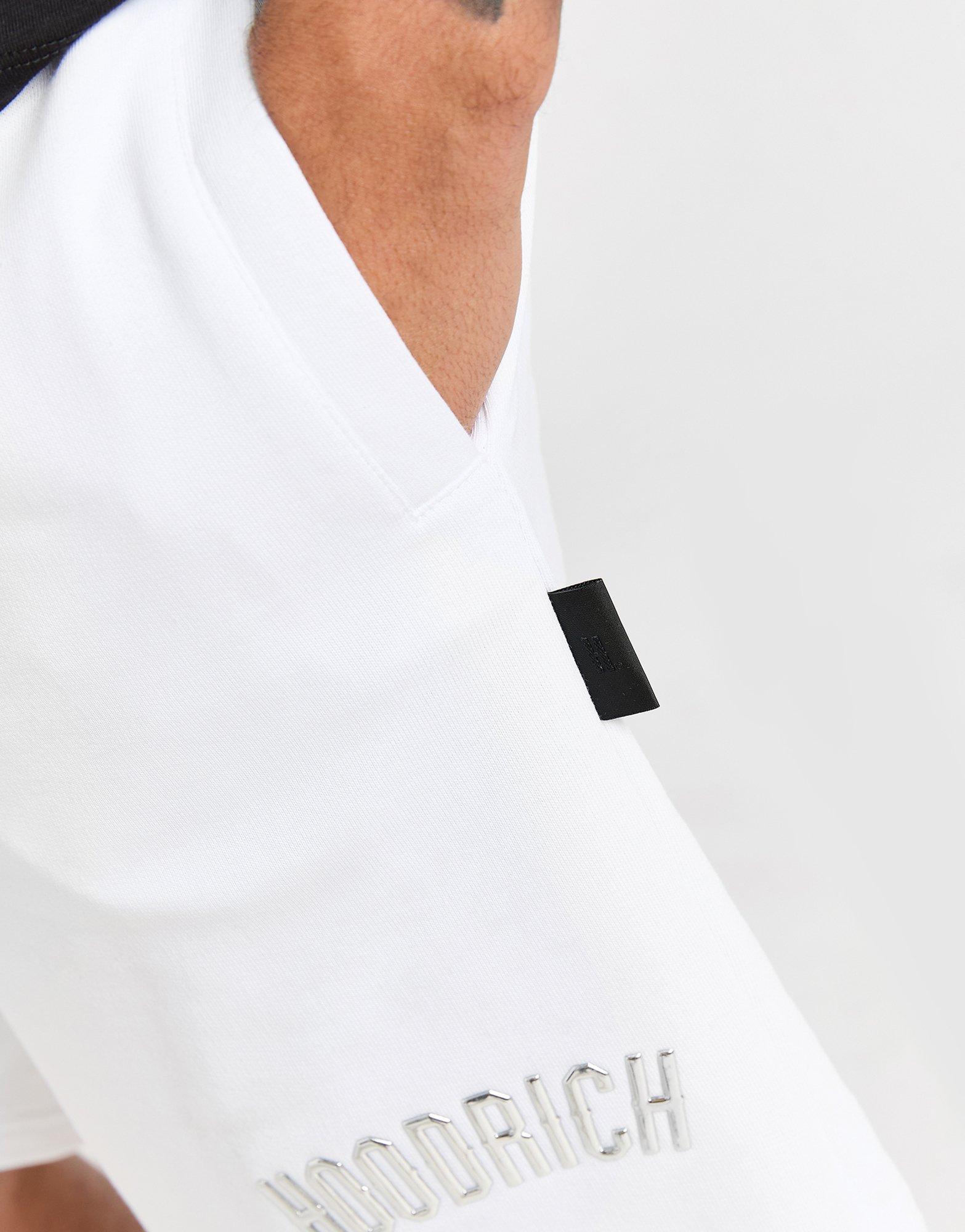 Krótkie spodenki, szorty męskie HOODRICH SZORTY CHROME SHORT WHT HR-0224-0154 Biały