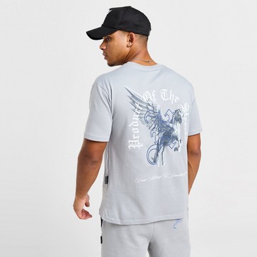 HOODRICH T-SHIRT PEGASUS TEE GRY