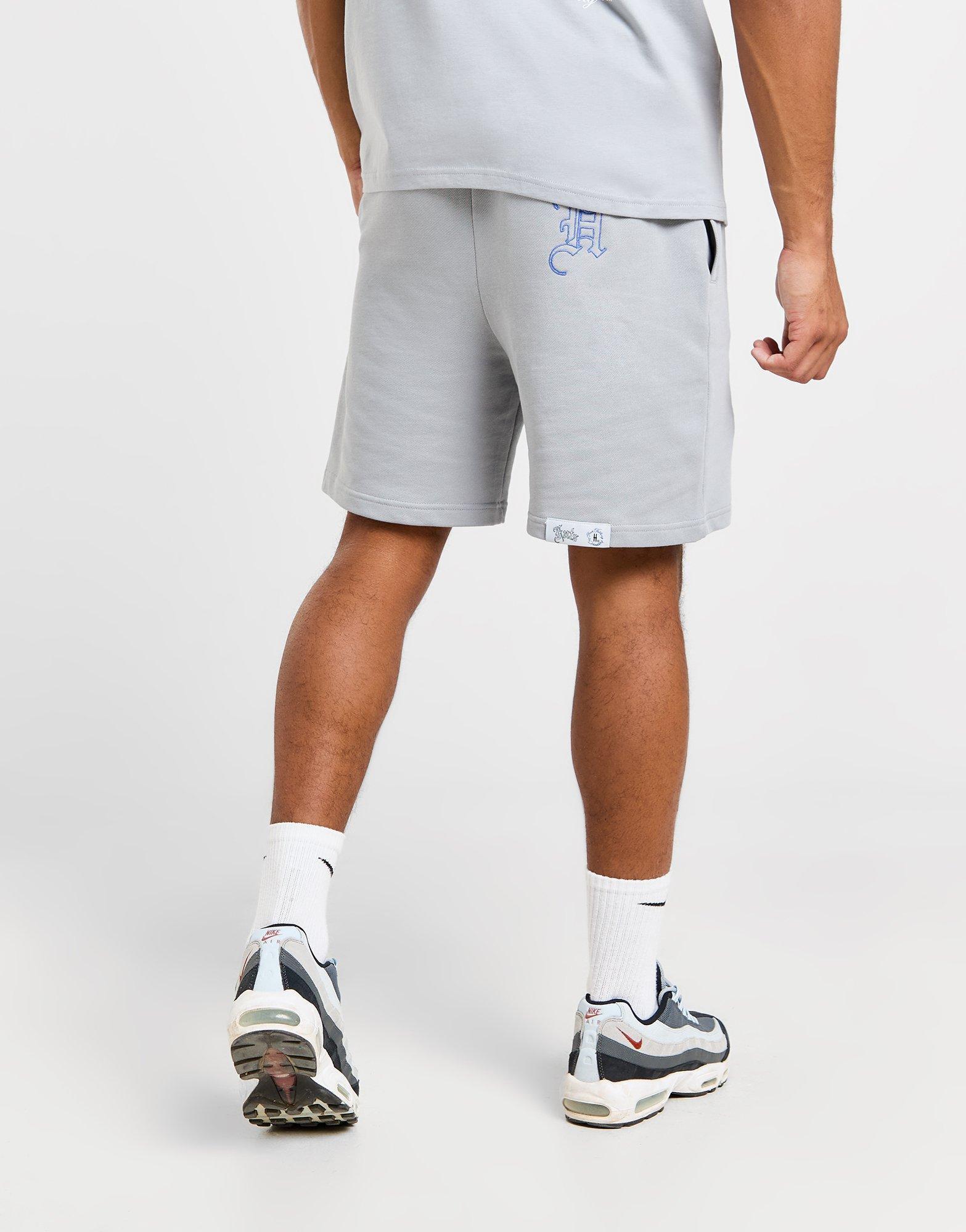 Krótkie spodenki, szorty męskie HOODRICH SZORTY PEGASUS SHORT GRY HR - 0224 - 0314 Szary