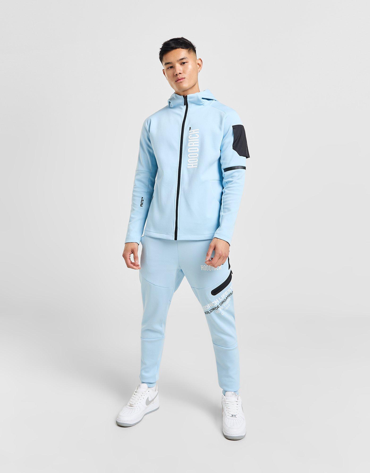 Чоловічі кофти HOODRICH КОФТА НА БЛИСКАВЦІ   З КАПЮШОНОМ CIRCUIT HD BLU HR - 0224 - 0123 Блакитний