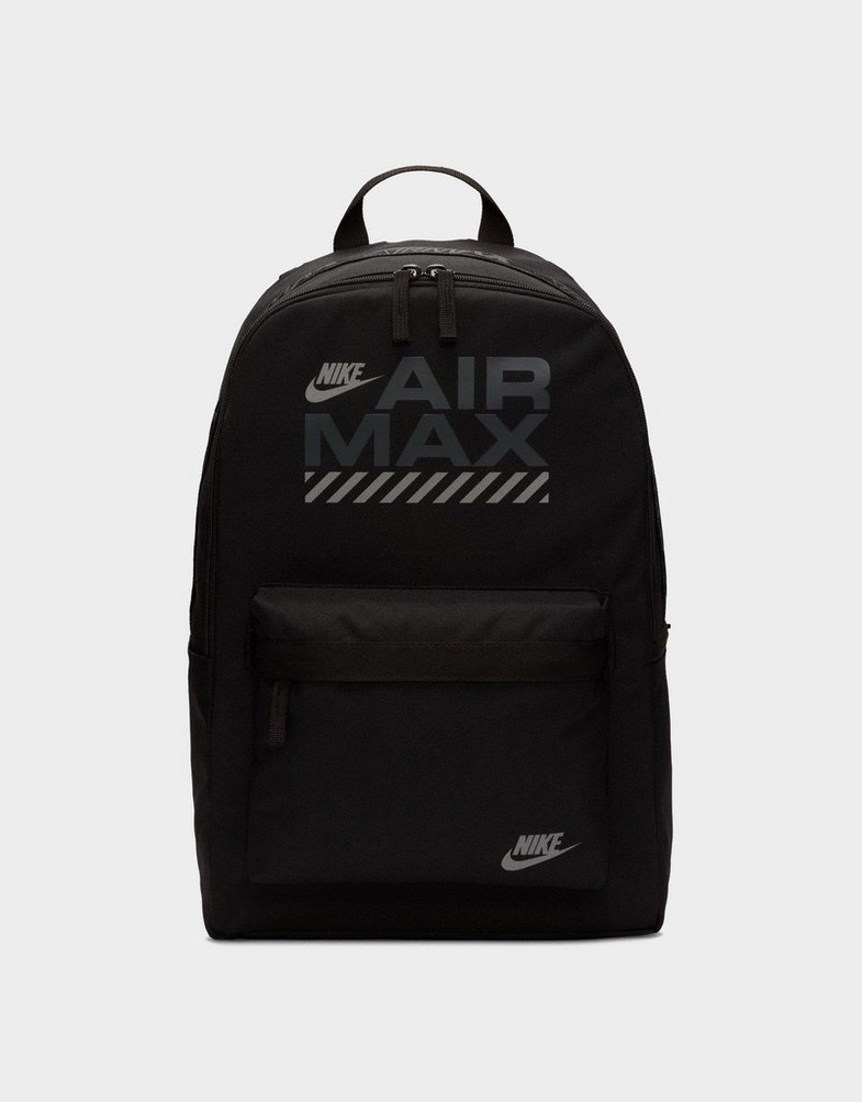 Чоловічі рюкзаки NIKE РЮКЗАК NK HERITAGE BKPK - AIRMAX FA24 HF6966-010 Чорний