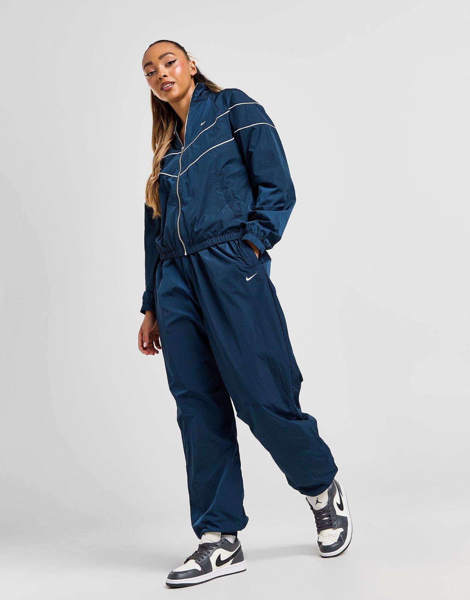 NIKE STRIUKĖ W NSW NK WR WVN UV FZ JKT FV6304-480 Tamsiai mėlyna